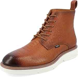 Amazon.com | TAFT 365 Men's Model 009 Plain-toe Lace-up Boot